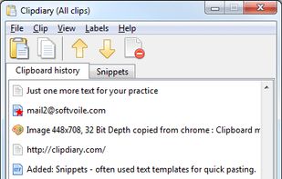 Clipdiary screenshot 1