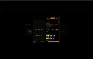 Edit modal page