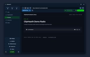 Internet radio: Record Audio keeps going until you stop