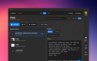 Cliply app screenshot 1