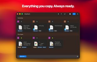 Automatically save text, images, files and screenshots.