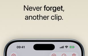 Never forget another clip with reminders.