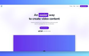 Product landing page