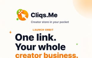 Cliqs.me  - Link-in-bio and store platform for creators
