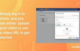 Clixie AI Interactive Video Platform screenshot 1