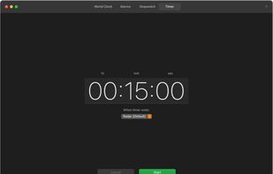 Clock screenshot 2