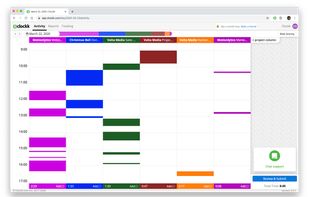 Clockk.com screenshot 1