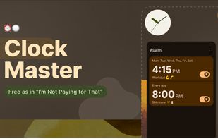 ClockMaster
Free as in "I'm Not Paying For That"
