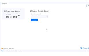ClonaDesk screenshot 1