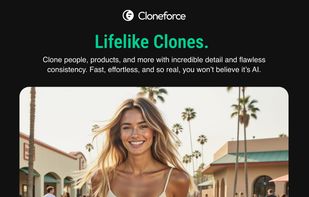 Cloneforce ai screenshot 1