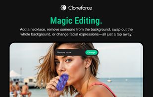 Cloneforce ai screenshot 2