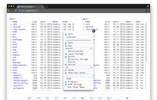 Cloud Commander screenshot 3