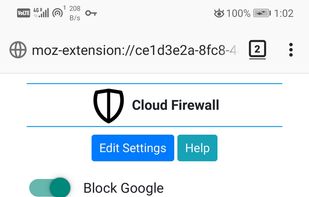 Cloud Firewall screenshot 1