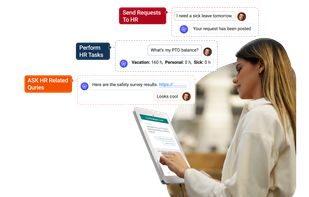 CloudApper hrGPT screenshot 3