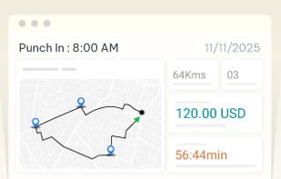 CloudApper Mileage Tracker Solution screenshot 2