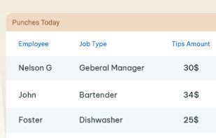 CloudApper Tip Management Solution screenshot 1