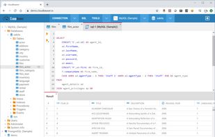 CloudBeaver screenshot 1