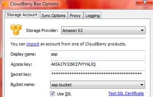 CloudBerry Box screenshot 3