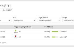 Cloudflare Load Balancing screenshot 1