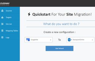 Site Migration:
Google Site
SharePoint Online