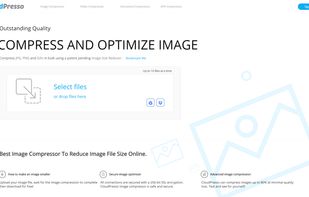 CloudPresso Image Compressor screenshot 1