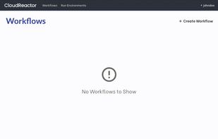 CloudReactor screenshot 1