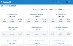 Cloudsmith screenshot 2