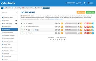 Cloudsmith screenshot 1