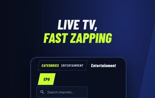 Android phone app: live TV