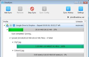CloudSync screenshot 1