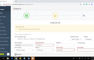 CloudWadi Hotel Management System screenshot 1