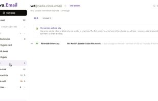 Clova.Email screenshot 1