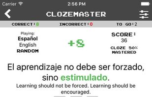 Clozemaster screenshot 3