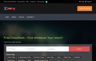 Clsfyd.com screenshot 1