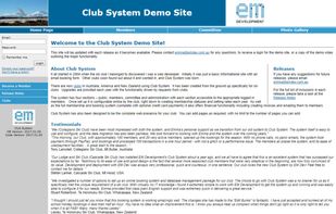 Club System screenshot 1