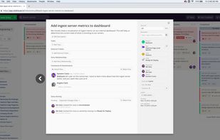 Starting a project is simple. Anyone on the team can easily create a Story for any task, chore, or feature build.