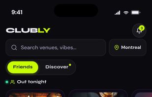Clubly screenshot 1