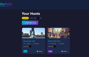 Host Dashboard - Manage Your Hunts