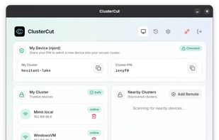 ClusterCut screenshot 1