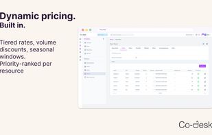 Dynamic pricing.
Built in.