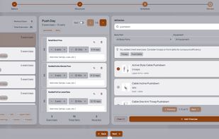 Exercise Program Builder