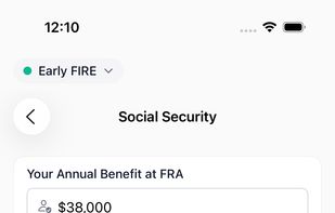 Social Security optimizer comparing claiming strategies and lifetime benefit projections