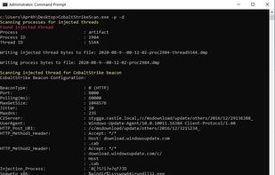 CobaltStrikeScan screenshot 1