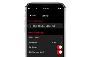 Cobra iRadar screenshot 2