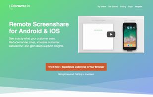 Cobrowse.io screenshot 1