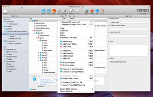 Cocoa JSON Editor screenshot 1