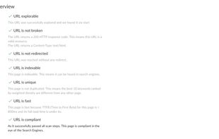 CocoScan Page Report