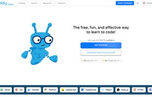 Main landing page
