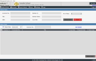 Renew and return Items