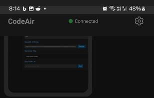 CodeAir screenshot 1